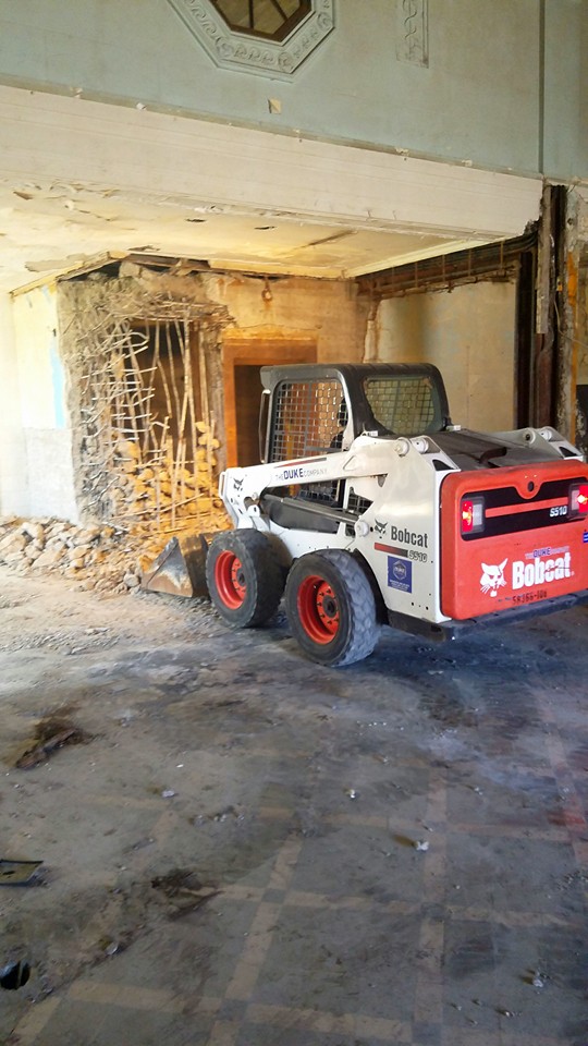 Renovation progress basement